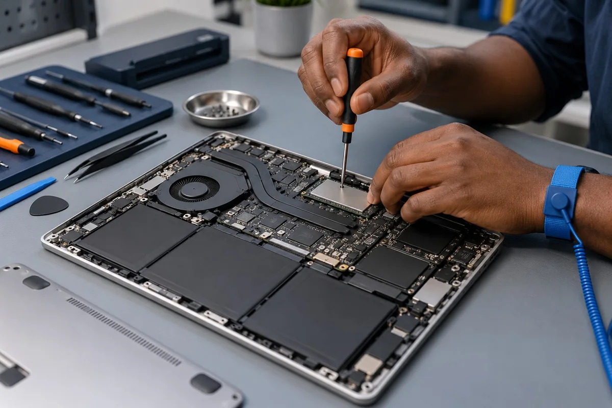 Illustrative hands-on computer maintenance and repair